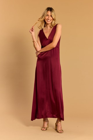 Robe longue - Bordeaux