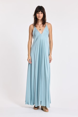 Robe longue - Bleu clair