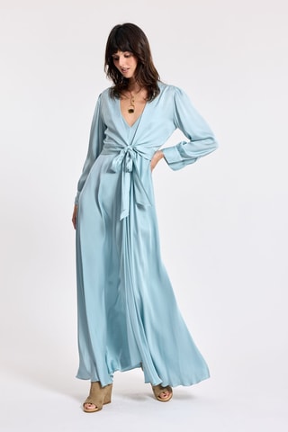 Robe longue - Bleu clair