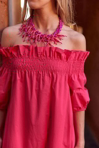 Robe longue - Rose