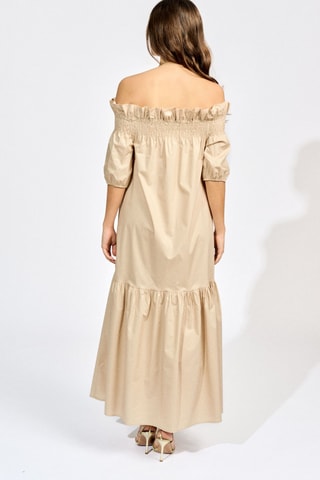 Robe longue - Beige