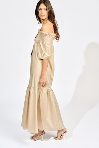 Robe longue - Beige