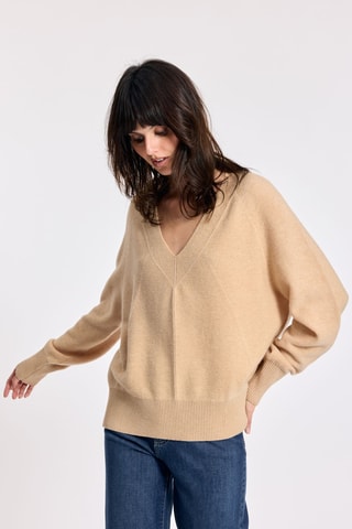 Pull en laine - Beige