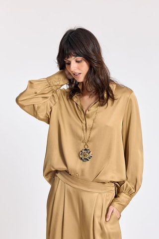 Chemisier - Marron clair