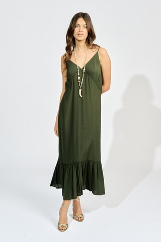 Robe longue - Vert