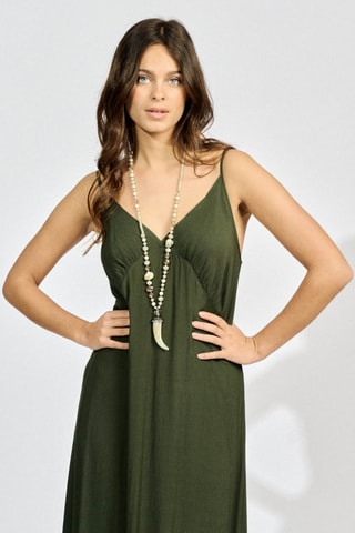 Robe longue - Vert
