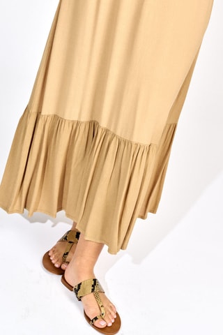 Robe longue - Beige