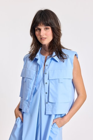 Surchemise - Bleu clair