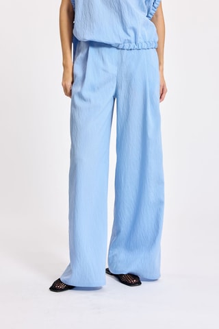 Pantalon taille haute - Bleu clair