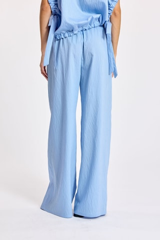 Pantalon taille haute - Bleu clair