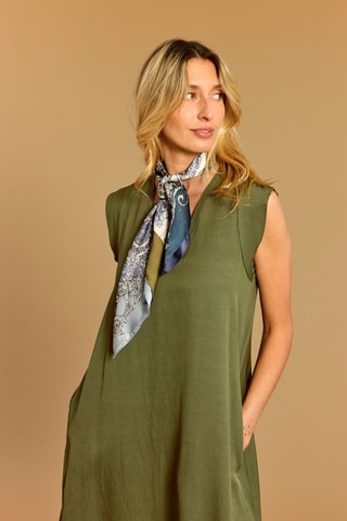 Robe trapèze - Vert