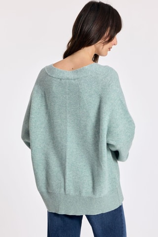 Pull en laine - Vert