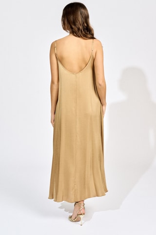 Robe longue - Beige