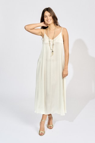 Robe longue - Écru