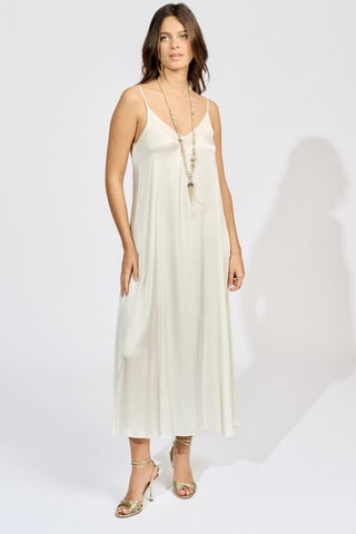 Robe longue - Écru
