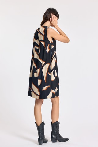 Robe droite - Multicolore