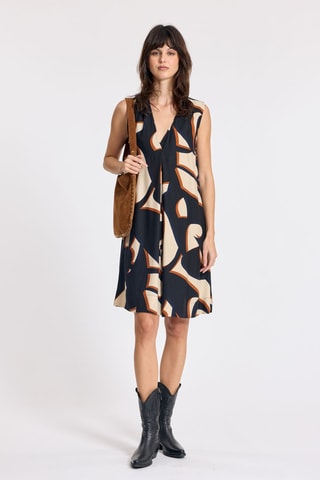 Robe droite - Multicolore