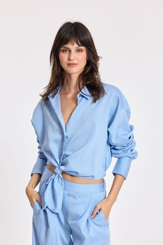 Chemisier - Bleu clair