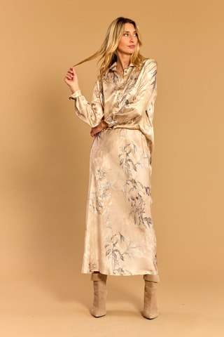 Chemisier en soie - Beige