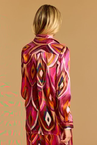 Chemisier en soie - Rose