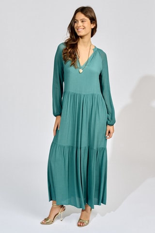 Robe longue - Turquoise