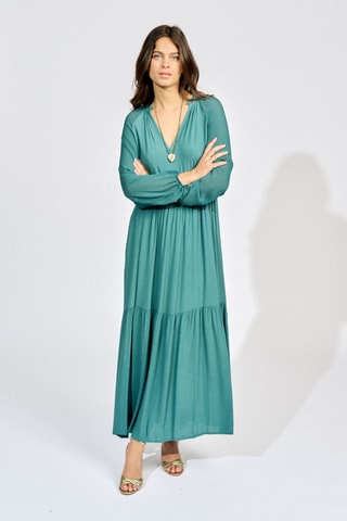 Robe longue - Turquoise