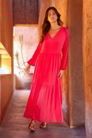 Robe longue - Rose