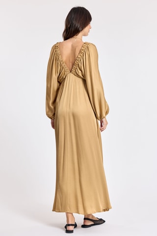 Robe longue - Marron clair