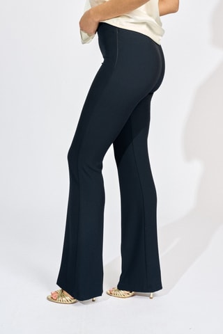 Pantalon taille haute - Bleu
