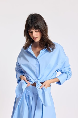 Chemisier - Bleu clair