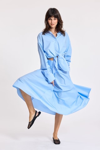 Chemisier - Bleu clair