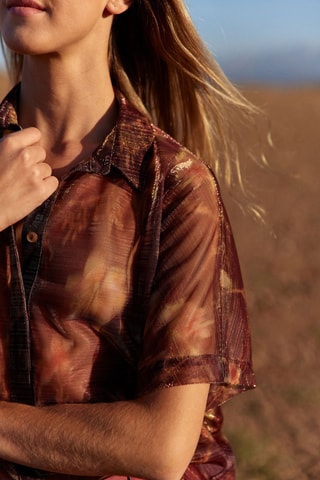 Chemisier - Orange foncé