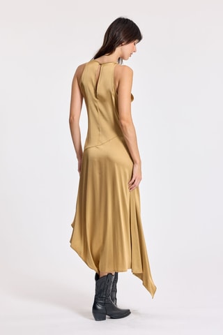 Robe patineuse - Marron clair