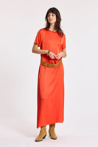 Robe longue - Orange