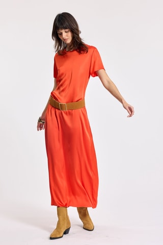 Robe longue - Orange
