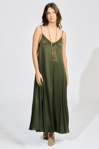 Robe longue - Vert