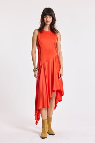 Robe patineuse - Orange