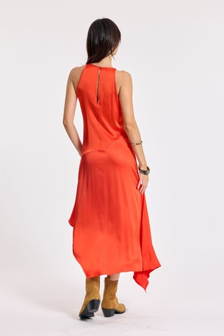 Robe patineuse - Orange