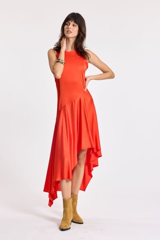 Robe patineuse - Orange
