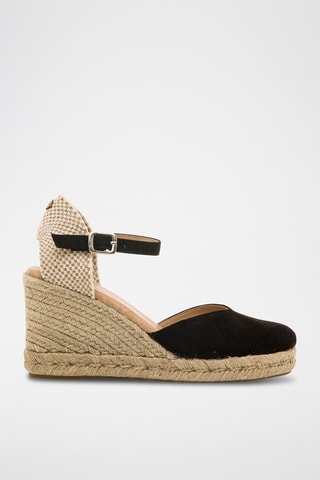 Espadrilles met Sleehak Louisa - Beige