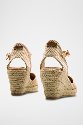 Espadrilles met Sleehak Austen - Taupe