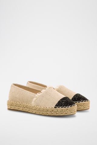 Espadrilles Marea - Beige en Zwart