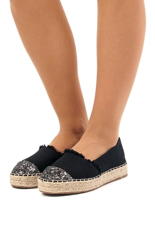 Espadrilles Marea - Zwart en Donkergrijs