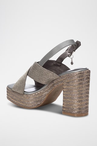Sandalen met Hak - Taupe