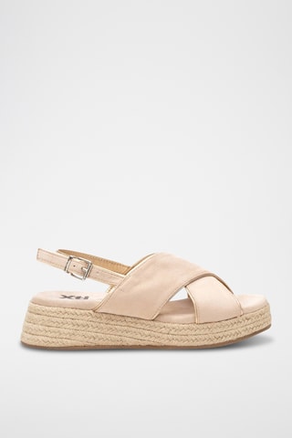 Platform Sandalen - Beige