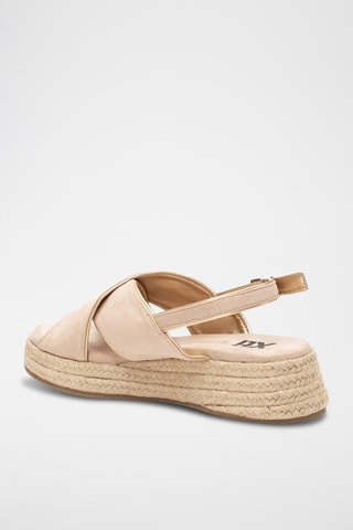 Platform Sandalen - Beige