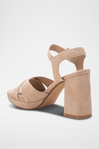 Sandalen met Hak - Beige