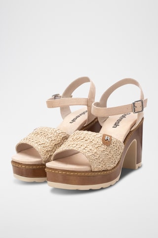 Sandalen met Hak - Beige