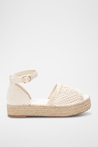 Platform Sandalen - Beige
