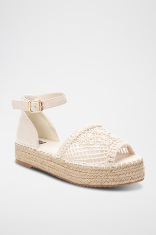 Platform Sandalen - Beige